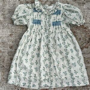 Charming Kids Dress with Floral Pattern
